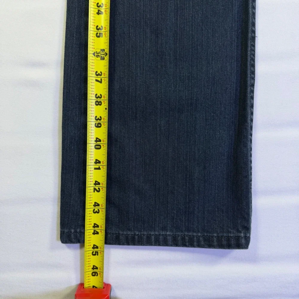 Levis 527 Slim Bootcut Jeans Mens 34x34 Dark Wash Indigo Denim 05527-0248